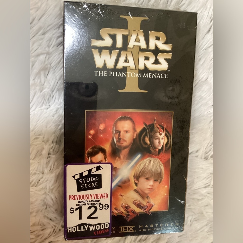 20th Century Fox presents Star Wars the Phantom Menace VHS